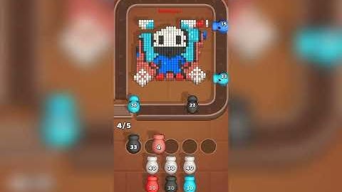 Color Cube Breaker level 27 gameplay walkthrough solution 