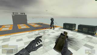 AI MOD Showcase: Combine Soldiers Kick and Return Grenades | HL2 & Entropy Zero 2