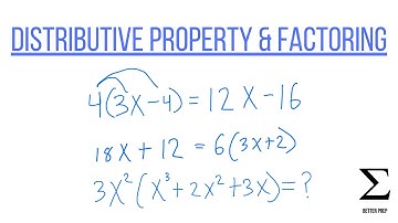 Distributive Property & Factoring