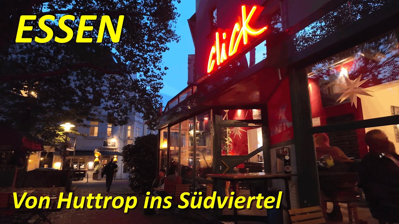 Stadt Essen walking 4K | Von Huttrop ins Südviertel Herbst 2024