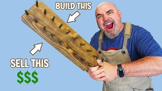 Easy Project that sells for High Profit!!! #woodworking
