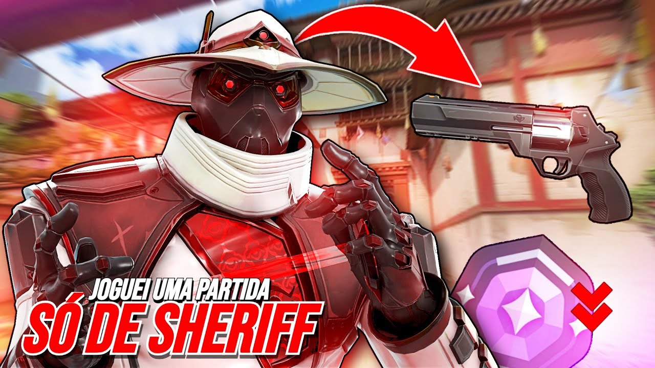Joguei uma partida inteira SÓ DE SHERIFF – deu MUITO errado (ou certo?)