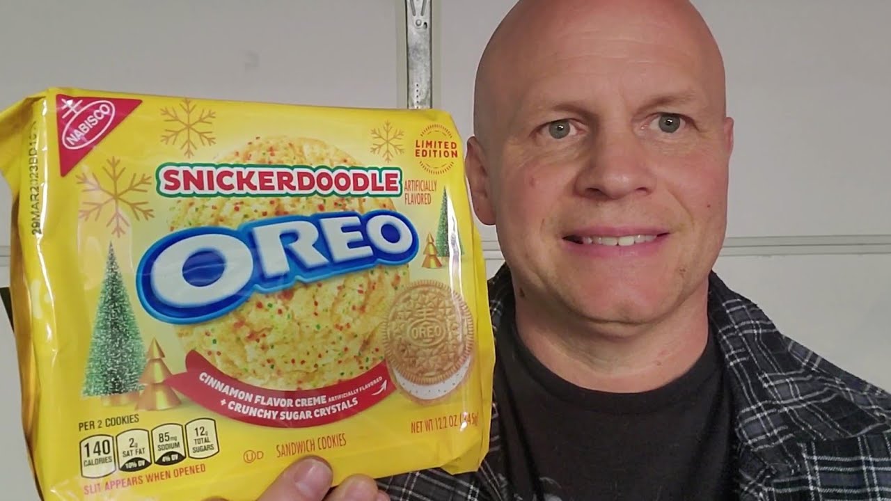 Snickerdoodle Oreo Cookies Review YouTube