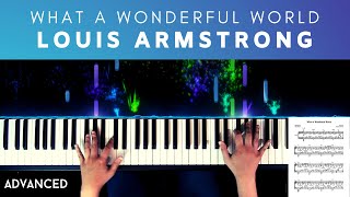 Louis Armstrong - What A Wonderful World (Piano Cover)