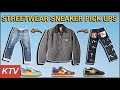 Streetwear & Sneaker Pick Ups (CARHARTT, Bapestas, Japanese Selvedge, Workwear, Multi Pocket EVISU)