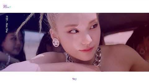 ITZY - Not Shy MV (Solo+Focus Screen-Time Distribution)