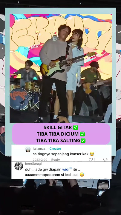 Saltingnya Sampe Beres Konser #vierra #widi #viral #viralvideo #shortsviral