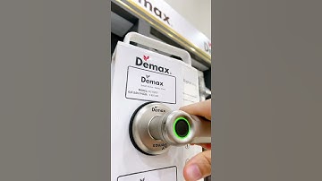 Khoá vân tay Demax SL109 #demax #khoadientu #khoavantay #khoathongminh