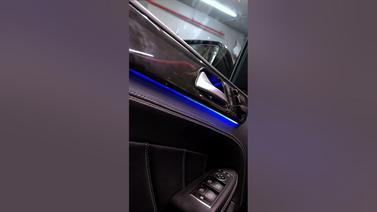 Mercedes Benz gl x166 подсветка