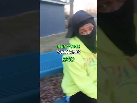 Rappers Real Voice Vs Their Rapping Voice