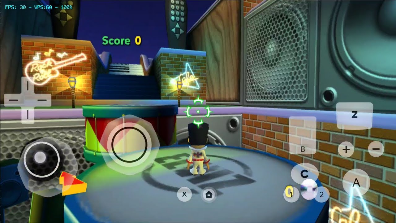 Rock 'N' Roll Adventures Wii | Dolphin MMJ Emulator Android