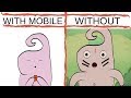 LIFE WITH MOBILE PHONES VS WITHOUT THEM - PUFF TALKS