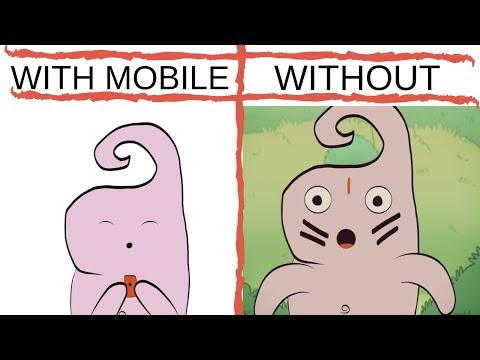LIFE WITH MOBILE PHONES VS WITHOUT THEM - PUFF TALKS