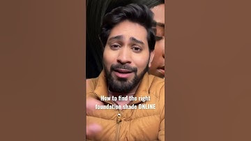 How to find your foundation shade online