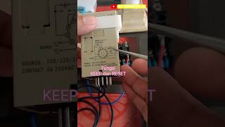 Keep &amp; Reset pada counter DH48J-11 #automation #shorts