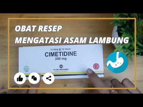 Video: Cimetidine - Petunjuk Penggunaan, Indikasi, Dosis