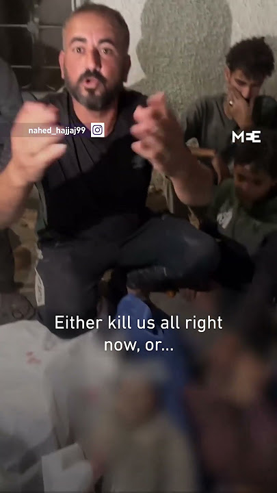 ‘What is their crime?’ Says Father of Palestinian children killed by Israeli strikes on Gaza City