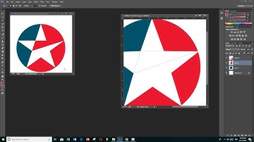 How To Make LOGO Caltex in Adobe Photoshop CC 2018