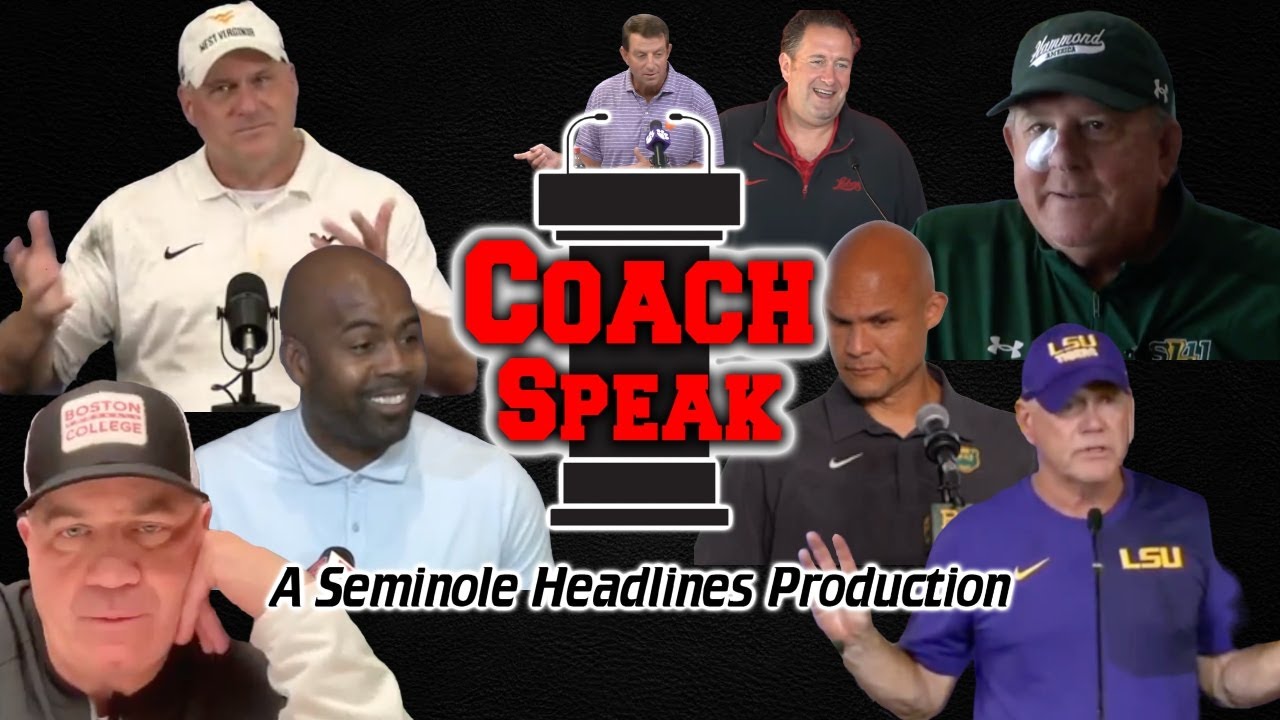 Coach Speak S3 Episode 3: Roasting College Football Coaches in Press Conferences *LANGUAGE WARNING*