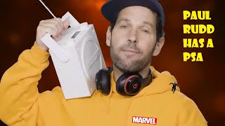 CERTIFIED YOUNG PERSON PAUL RUDD WANTS YOU TO BUY MARVEL MOVIES