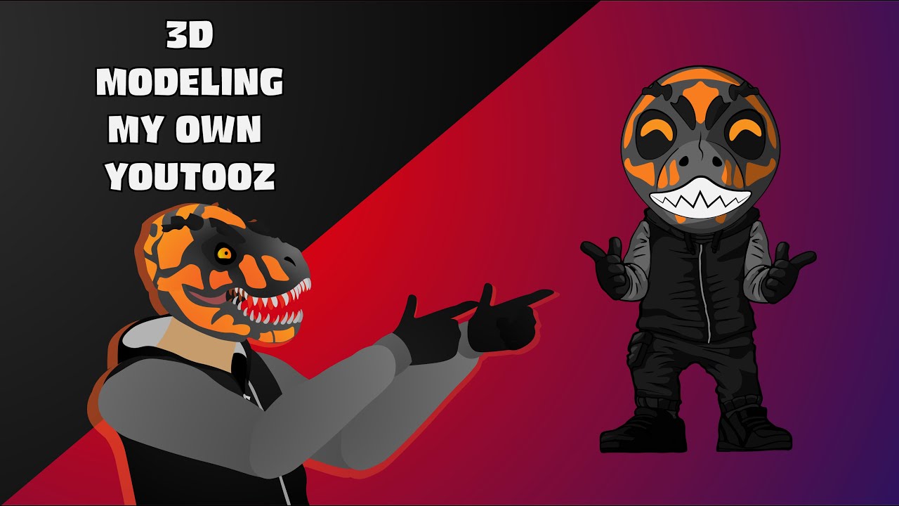 3D Modeling My Own Youtooz 3D Model YouTube