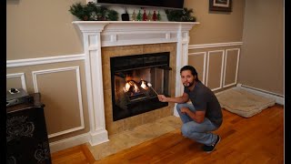 diy fireplace mantel