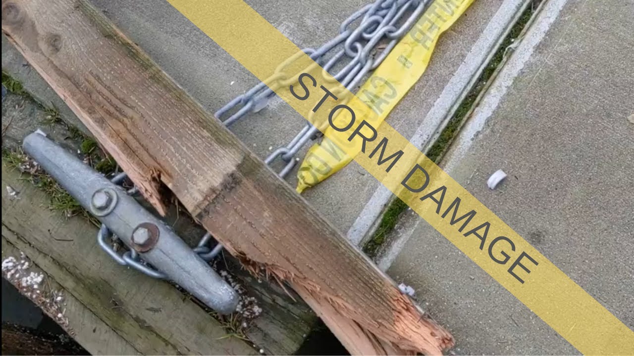 Storm Damage! Swivel install and we mark our anchor chain (League 10)