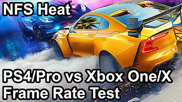 Need for Speed Heat PS4/Pro vs Xbox One/X Frame Rate Comparison