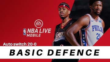 How To Play Basic Auto Switch Defense and Get Steals and Blocks - NBA LIVE MOBILE IN SEASON THREE