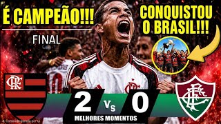 É CAMPEÃO! MELHORES MOMENTOS | FLUMINENSE 0x2 FLAMENGO | FINAL COPA do BRASIL SUB-14 (VOLTAÇO) GOLS