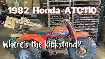 1982 Honda ATC110…..more tires than my normal stuff!!