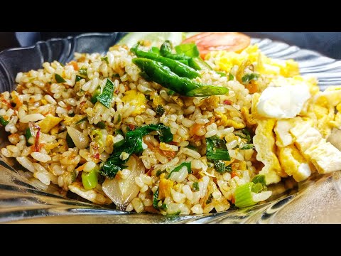 Menu Diet NASI GORENG CABAI HIJAU ala RESTO SEBELAH Yang Menggugah Selera