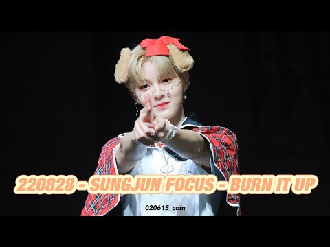 [4K]블랭키 성준 - Burn it up 직캠 - 220828 대면팬싸