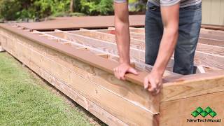 NewTechWood  Decking Installation Video  Planning Your Deck