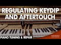 Regulating Keydip and Aftertouch - Piano Tuning & Repair