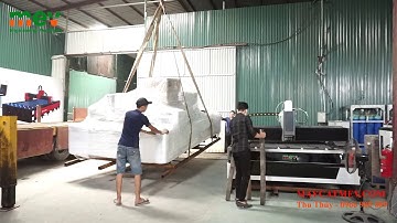 2 Máy cnc laser fiber 3015 có mặt tại kho máy MEV Việt Nam