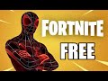 Unlock Free Spiderman Skin | All Scarlet Black Styles #FortniteChapter3