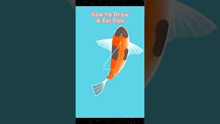 Ibis Paint X - How to Draw A Koi Fish ✨