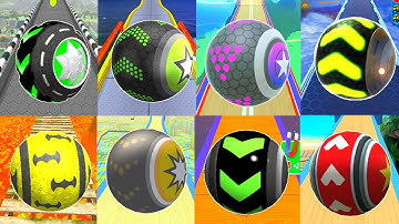 Playing All Rolling Ball Games | Going balls vs Sky rolling ball | Action balls vs  Adventure Balls