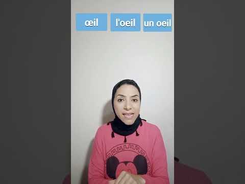 العين مفرد و لا جمع فى الفرنسية