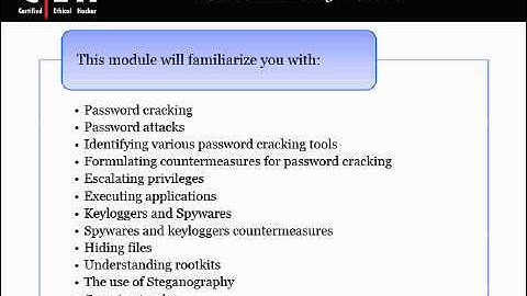 CEH v6 Module 7 from QuickCert: System Hacking