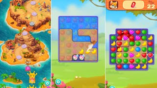 Fruit link - Line Blast Casual Mobile game 🍎🍇🍌🍅 screenshot 5