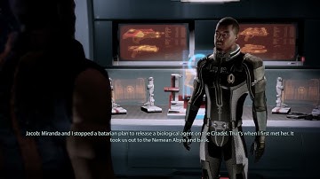 One of The Best Lines in Mass Effect 2