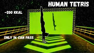 HUMAN TETRIS! Interactive Warm Up | Full Body Fitness  –200 kcal | 1 Player Full HD #15
