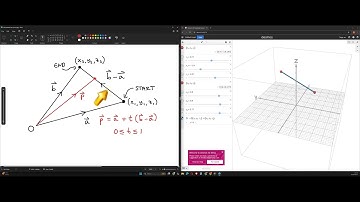 Vectors: How to Quickly Generate a Line Between Two Points on Desmos 3D