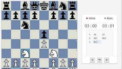 ChessLite Demonstration