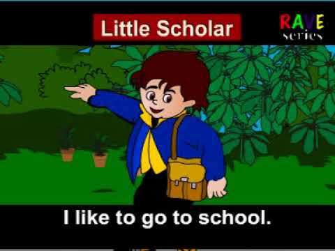 Little Scholar | English Rhymes | Animation