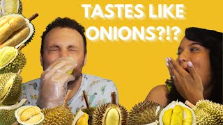 SINGAPORE EXPAT TRIES DURIAN FOR THE FIRST TIME | The world's smelliest fruit during durian season
