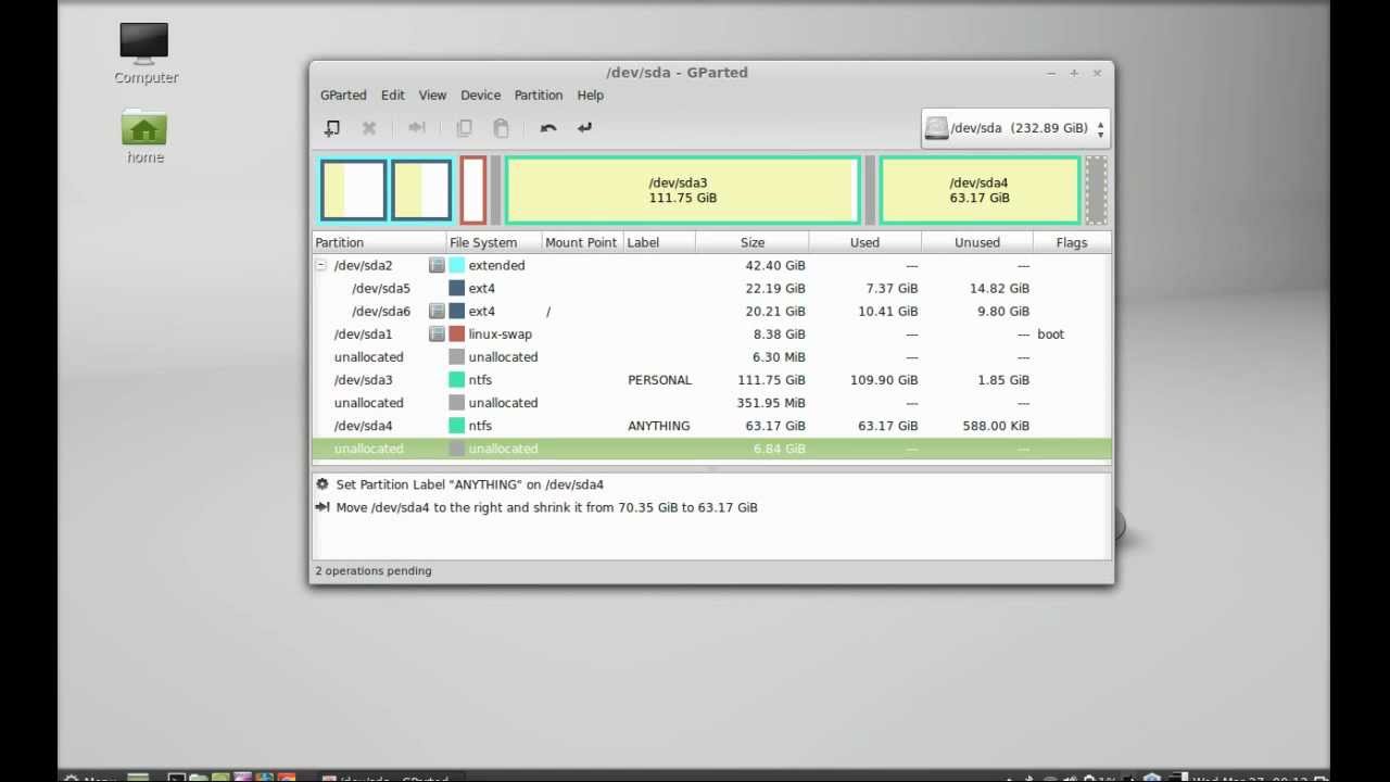 resize root from gparted live usb resize root from gparted live usb