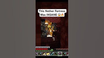 Nether Fortress minecraft | yukixmadagascar #ytshorts #shorts #yt #youtubeshorts #trendingshorts